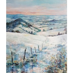 Auvergne sous la neige