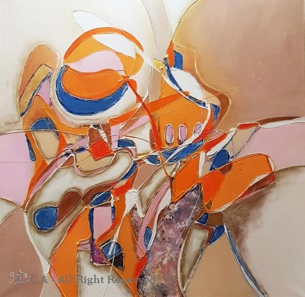 Duo Orange et Rose